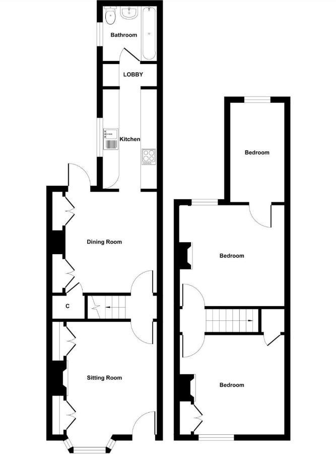 נורוויץ'' Luxurious 3 Bedroom House With Permit Parking מראה חיצוני תמונה